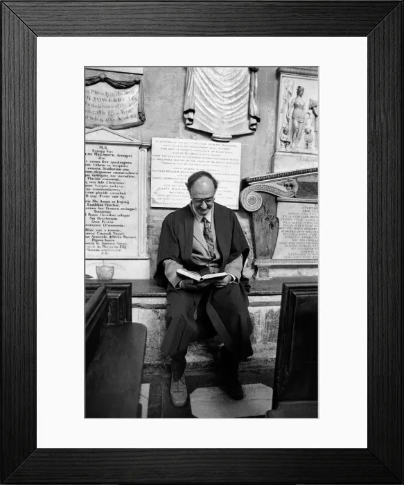 Framed Print : A churchwarden - Bath Abbey, England Framed Print : A churchwarden - Bath Abbey, England