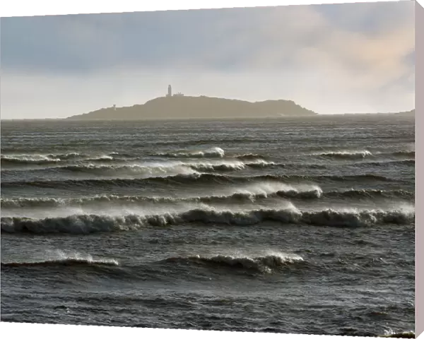 Strong winds in Kirkcudbright Bay, SW Scotland