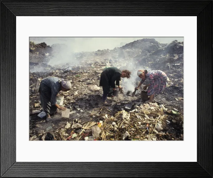 Framed Print : Zabbaleen of Mokattam, Cairo, Egypt - 5 Framed Print : Zabbaleen of Mokattam, Cairo, Egypt - 5