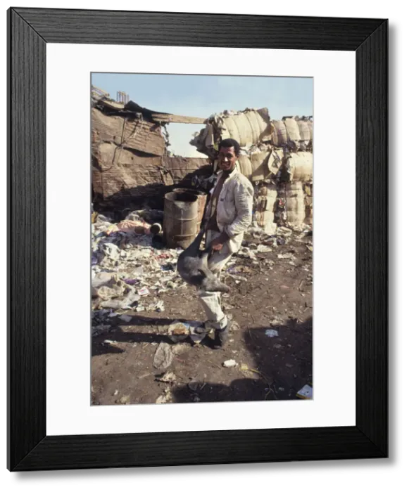 Framed Print : Zabbaleen of Mokattam, Cairo, Egypt - 10 Framed Print : Zabbaleen of Mokattam, Cairo, Egypt - 10