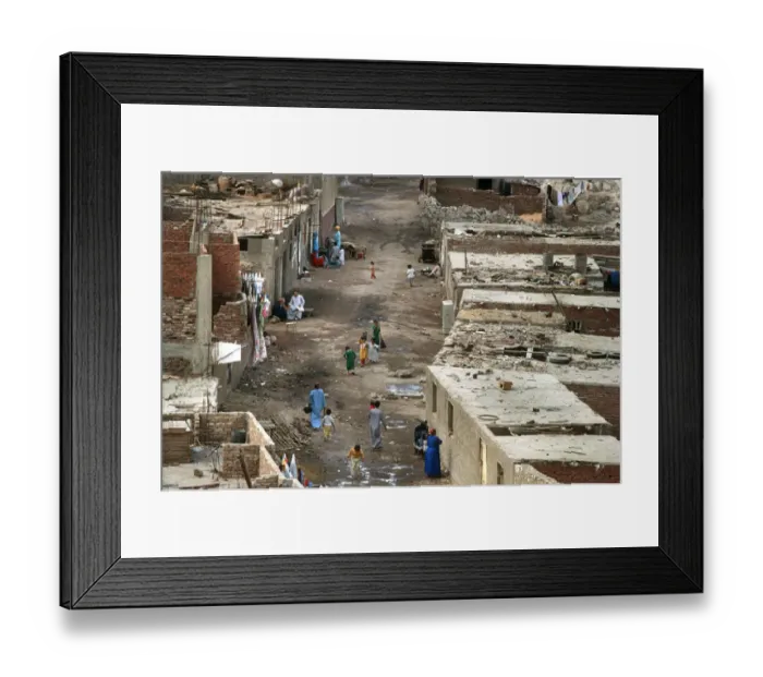 Framed Print : Zabbaleen of Mokattam, Cairo, Egypt - 11 Framed Print : Zabbaleen of Mokattam, Cairo, Egypt - 11