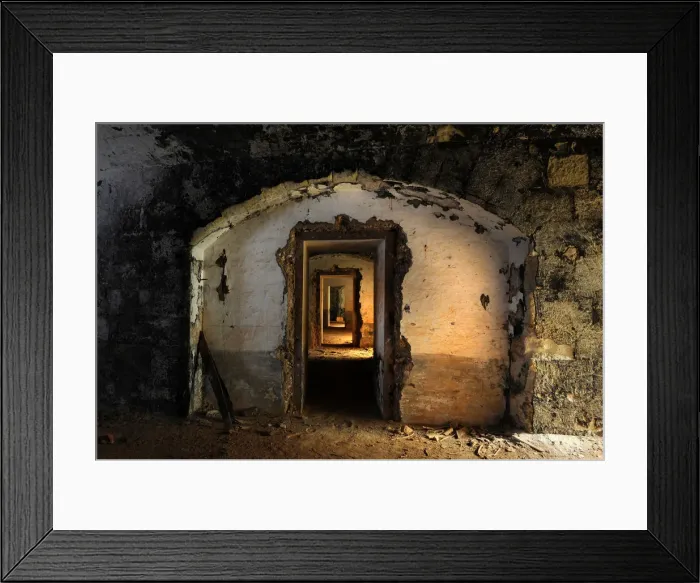 Framed Print : La Mola at the entrance to Mahon Harbour, Menorca, Spain Framed Print : La Mola at the entrance to Mahon Harbour, Menorca, Spain