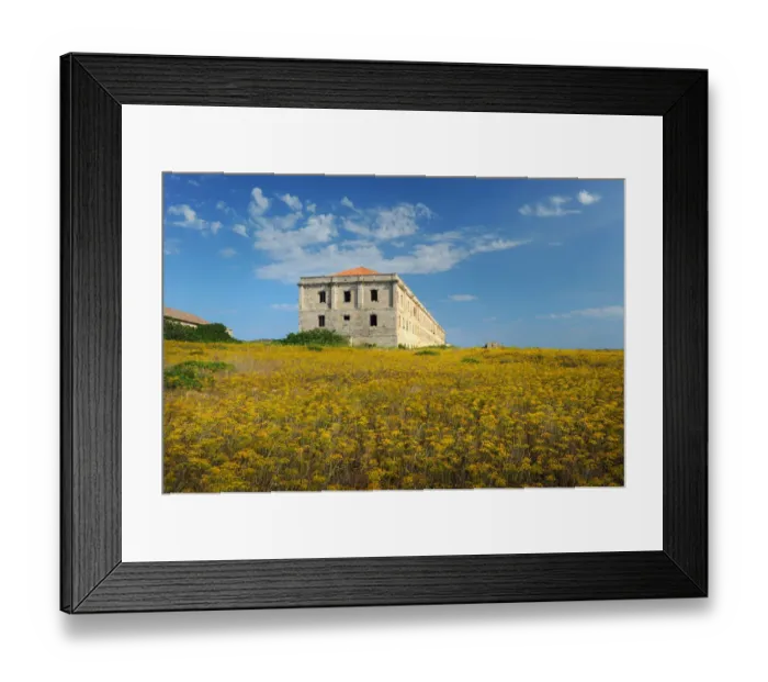 Framed Print : La Mola at the entrance to Mahon Harbour, Menorca, Spain Framed Print : La Mola at the entrance to Mahon Harbour, Menorca, Spain