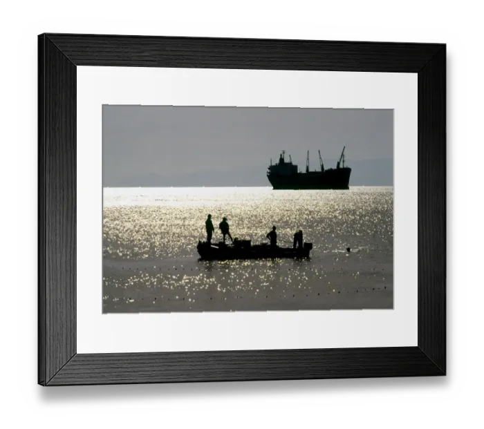 Framed Print : Aqaba harbour, on the Red Sea, Jordan Framed Print : Aqaba harbour, on the Red Sea, Jordan