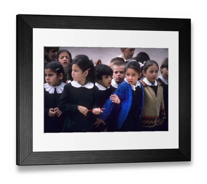 Framed Print : Schoolchildren in a schoo in Antalya, Turkey Framed Print : Schoolchildren in a schoo in Antalya, Turkey