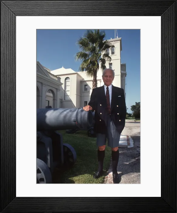 Framed Print : Lord Waddington (1929-2017) Framed Print : Lord Waddington (1929-2017)