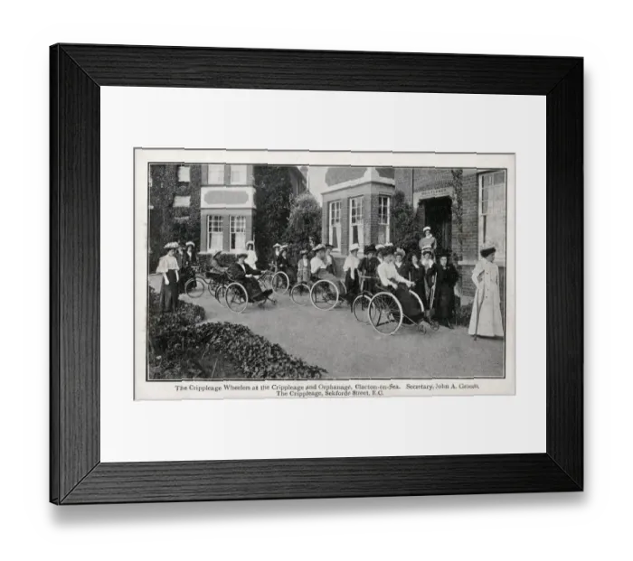 Framed Print : John A Grooms Crippleage, Clacton-on-Sea, Essex Framed Print : John A Grooms Crippleage, Clacton-on-Sea, Essex