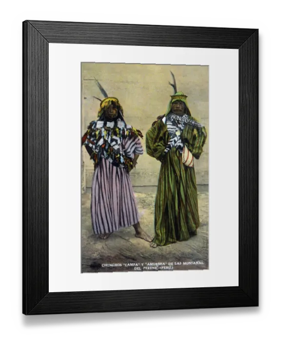 Framed Print : Peru - Campa and Amuesha people - Perene District Framed Print : Peru - Campa and Amuesha people - Perene District
