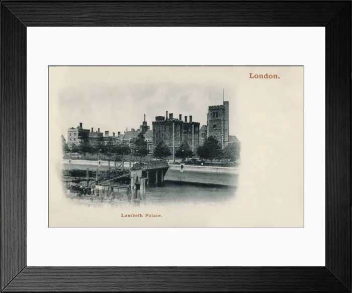 Framed Print : London - Lambeth Palace
