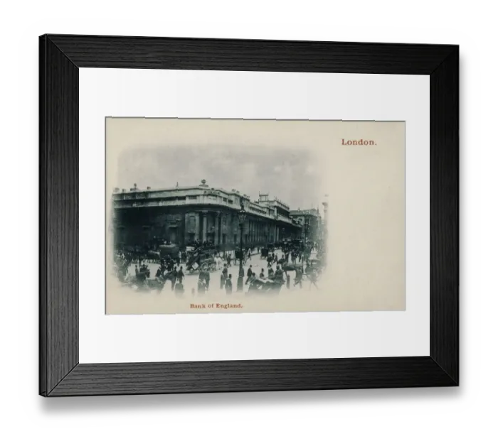 Framed Print : London - The Bank of England Framed Print : London - The Bank of England