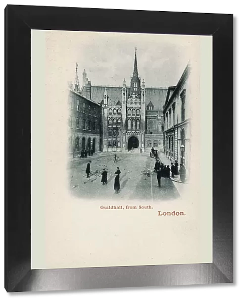 London - The Guildhall from the South