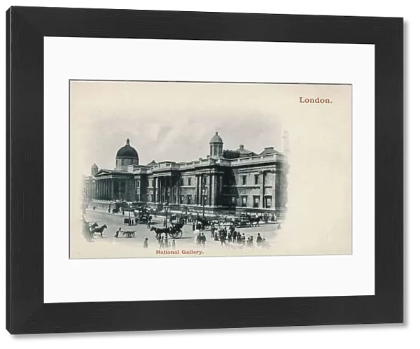 London - The National Gallery on Trafalgar Square