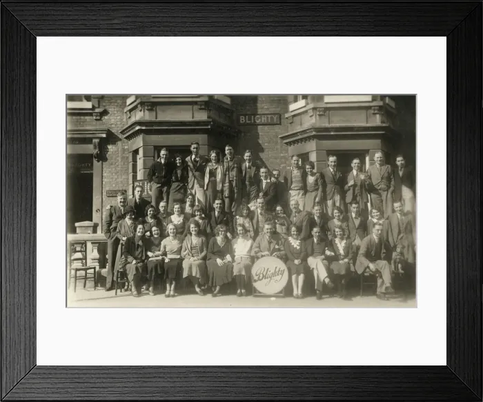 Framed Print : Blighty Guest House Framed Print : Blighty Guest House
