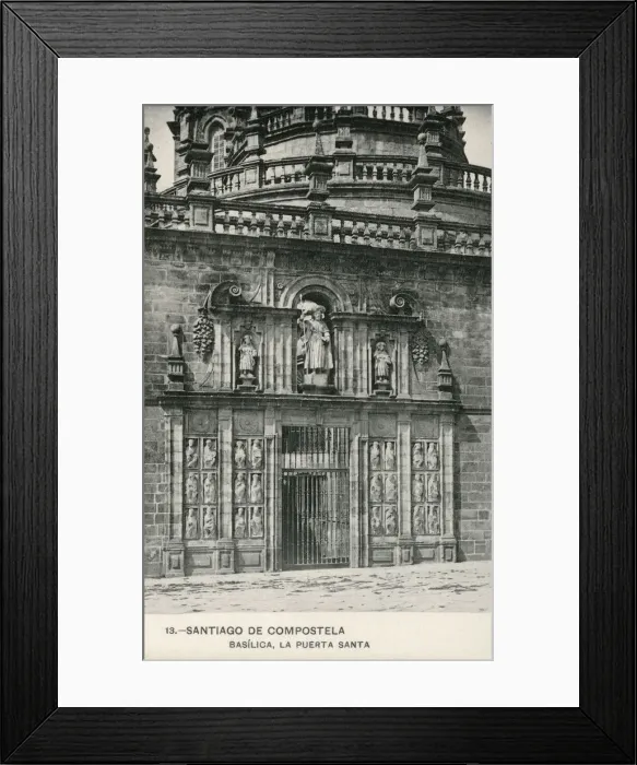 Framed Print : Santiago de Compostela, Spain - Basilica, La Puerta Santa Framed Print : Santiago de Compostela, Spain - Basilica, La Puerta Santa