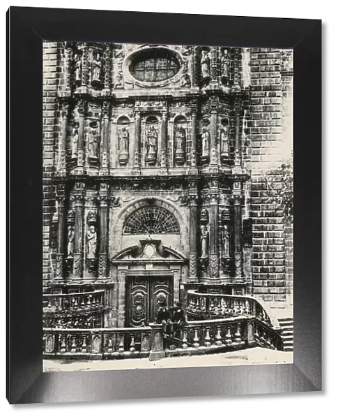 Santiago de Compostela, Spain - San Martin - Entrance