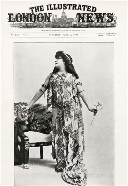 Sarah Bernhardt as Cleopatra