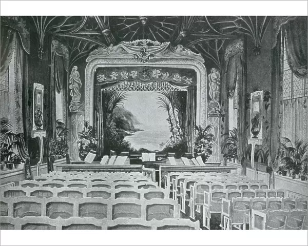 The Private theatre at Anglesey Castle
