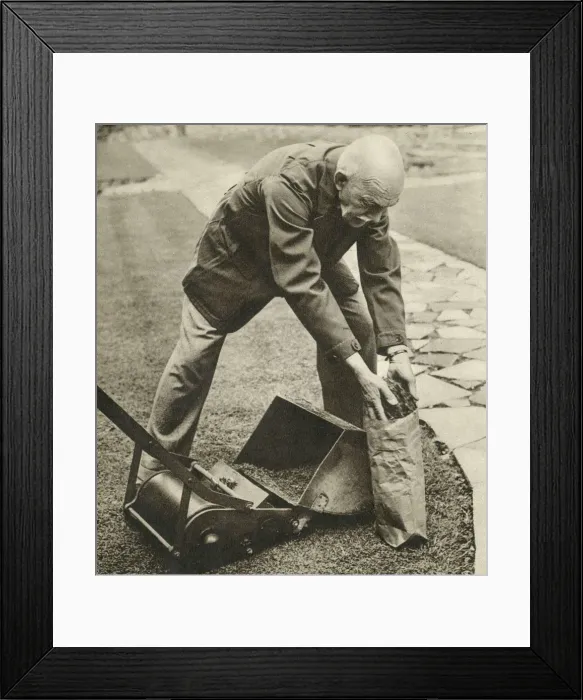 Framed Print : WWII - the man who eats grass, Mr J. R. B. Branson Framed Print : WWII - the man who eats grass, Mr J. R. B. Branson