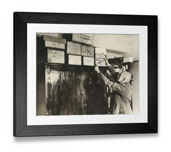Framed Print : WWII - the man who eats grass, Mr J. R. B. Branson Framed Print : WWII - the man who eats grass, Mr J. R. B. Branson