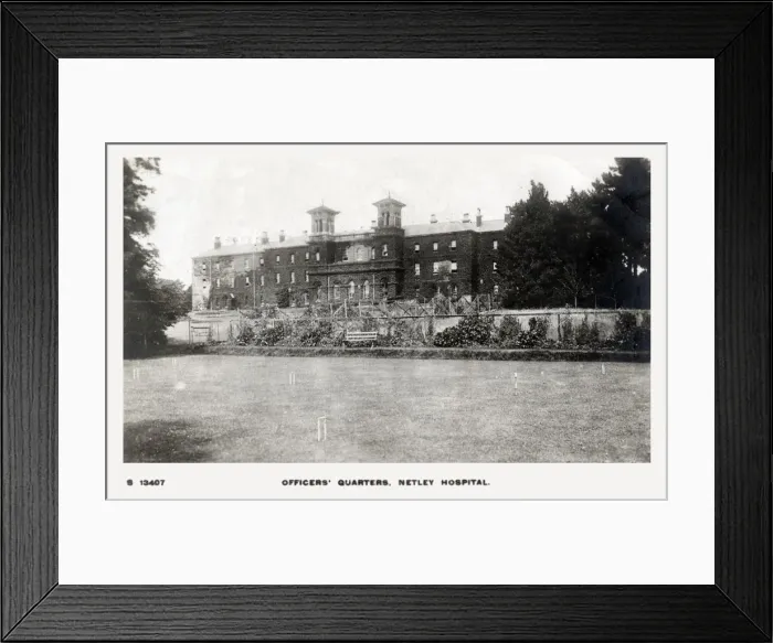 Framed Print : WW1 Home Front - British Red Cross Hospital at Netley Framed Print : WW1 Home Front - British Red Cross Hospital at Netley