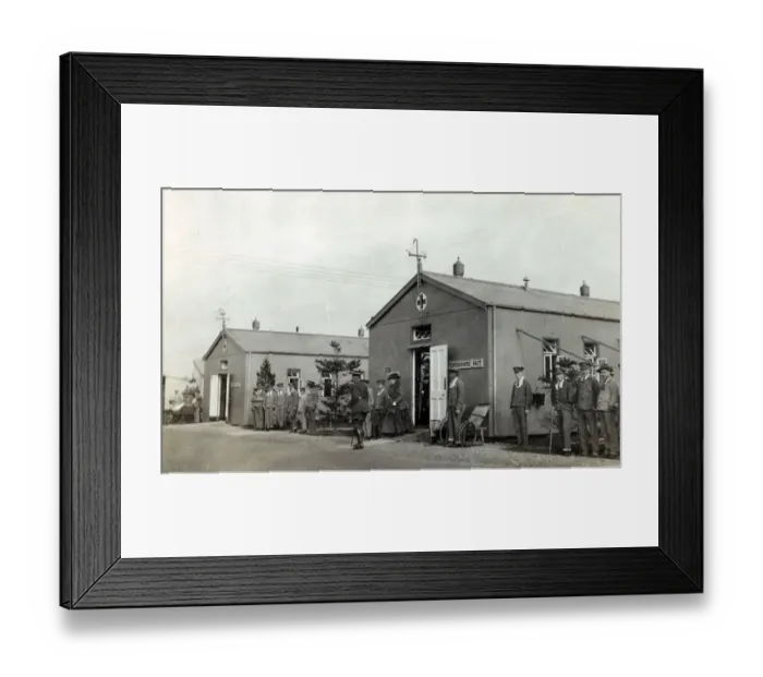 Framed Print : WW1 Home Front - British Red Cross Hospital at Netley Framed Print : WW1 Home Front - British Red Cross Hospital at Netley