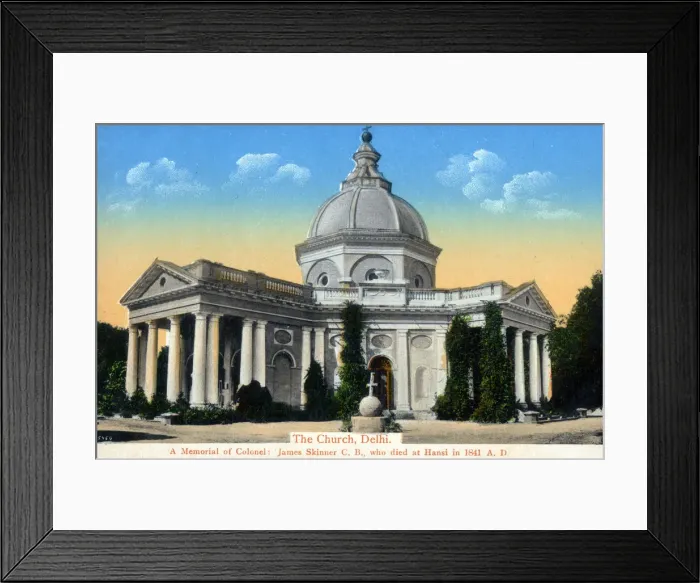 Framed Print : Delhi, India - St. James Church Framed Print : Delhi, India - St. James Church