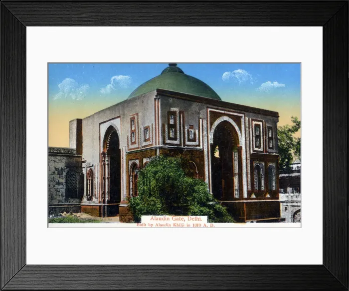 Framed Print : Delhi, India - Alai Darwaza Framed Print : Delhi, India - Alai Darwaza