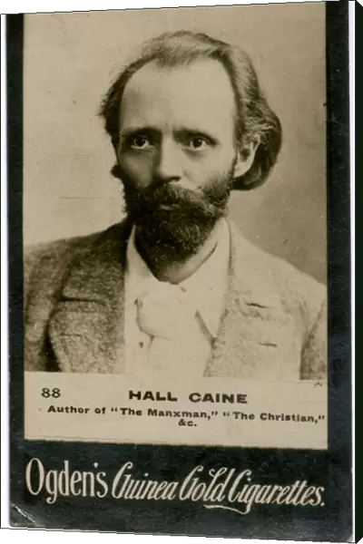 Hall Caine, British author, poet and critic