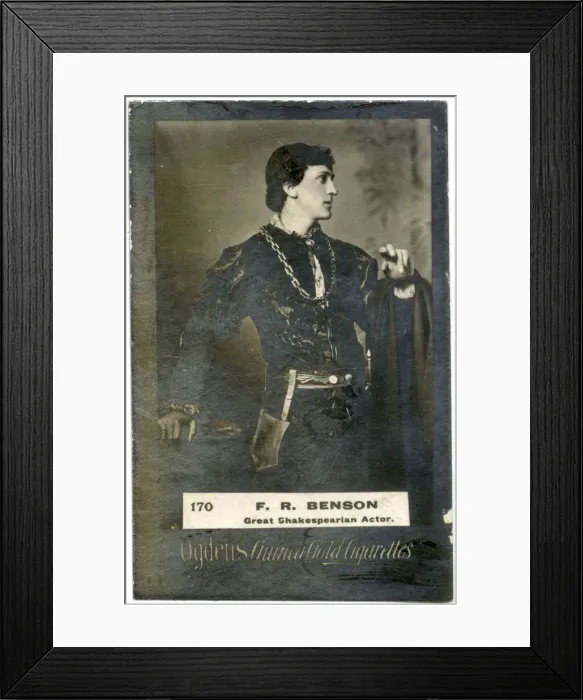 Framed Print : Frank Benson, English actor-manager Framed Print : Frank Benson, English actor-manager