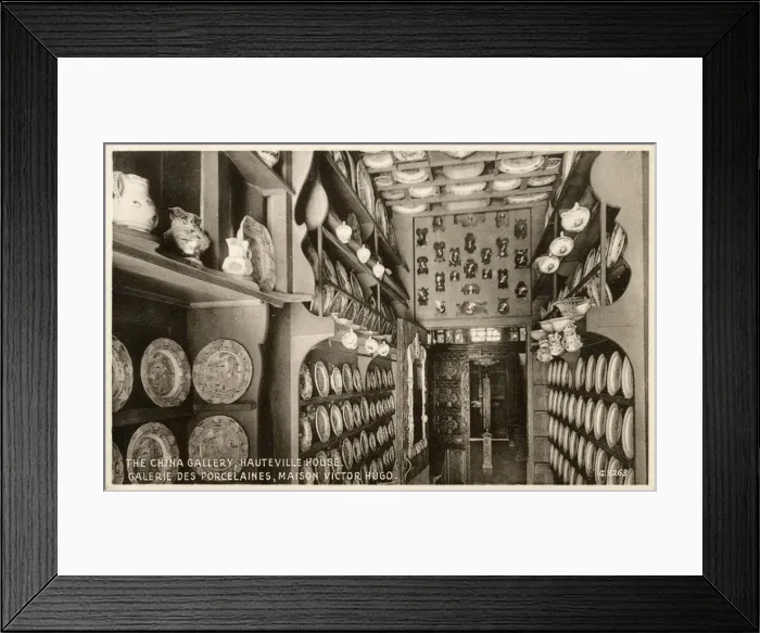 Framed Print : Victor Hugo - Hauteville House, Guernsey