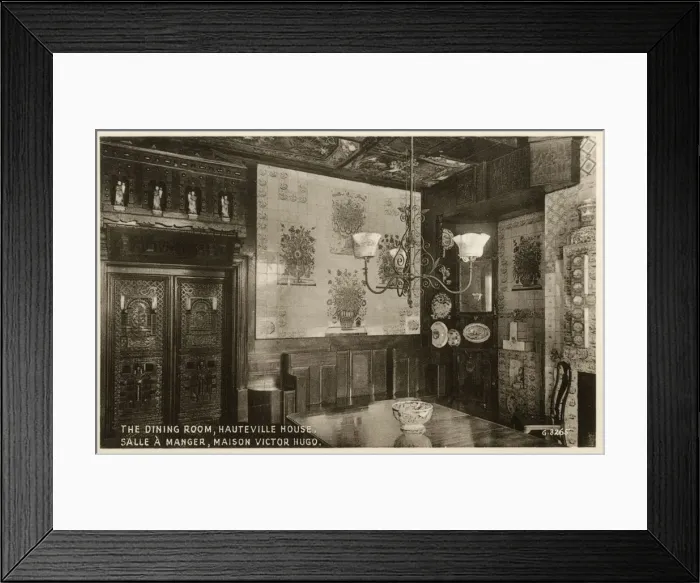 Framed Print : Victor Hugo - Hauteville House, Guernsey Framed Print : Victor Hugo - Hauteville House, Guernsey