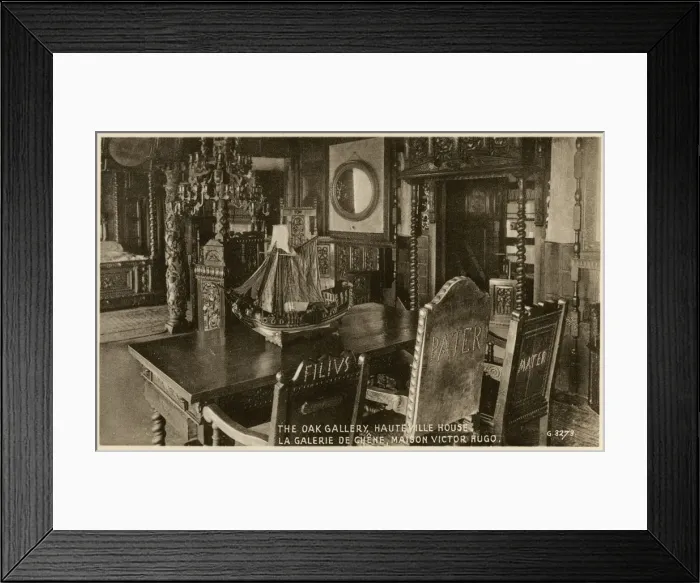Framed Print : Victor Hugo - Hauteville House, Guernsey Framed Print : Victor Hugo - Hauteville House, Guernsey