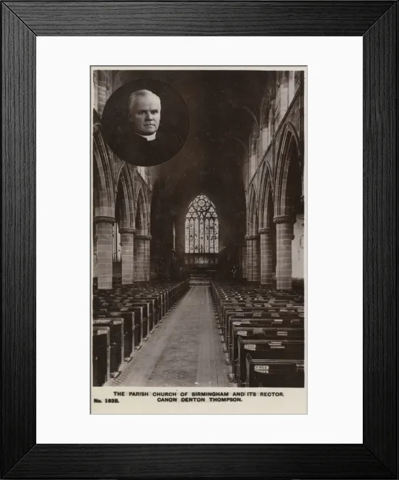 Framed Print : St Martin in the Bull Ring, Birmingham, West Midlands Framed Print : St Martin in the Bull Ring, Birmingham, West Midlands