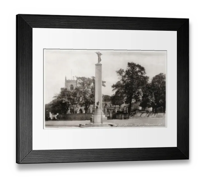 Framed Print : War Memorial, High Street, Skipton, North Yorkshire Framed Print : War Memorial, High Street, Skipton, North Yorkshire