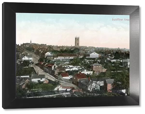 General view of Ludlow, Shropshire