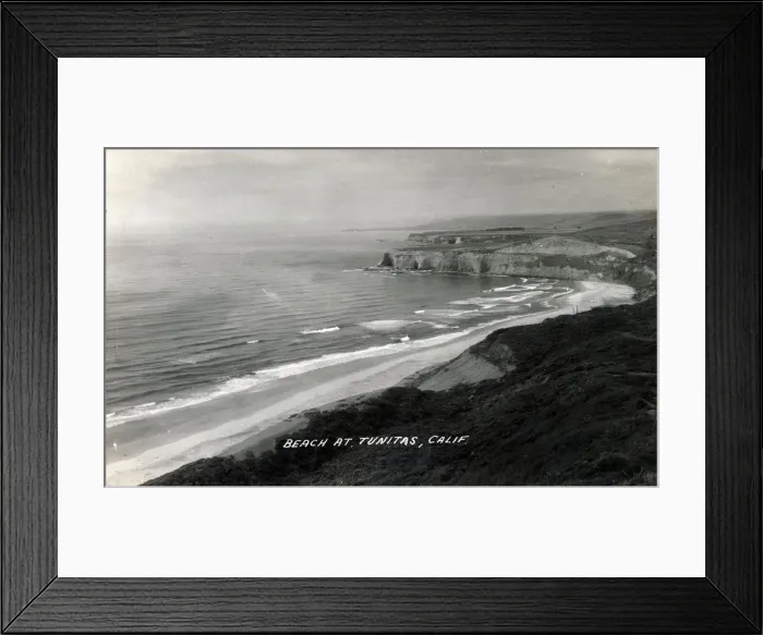 Framed Print : Beach at Tunitas, San Mateo County, California, USA Framed Print : Beach at Tunitas, San Mateo County, California, USA