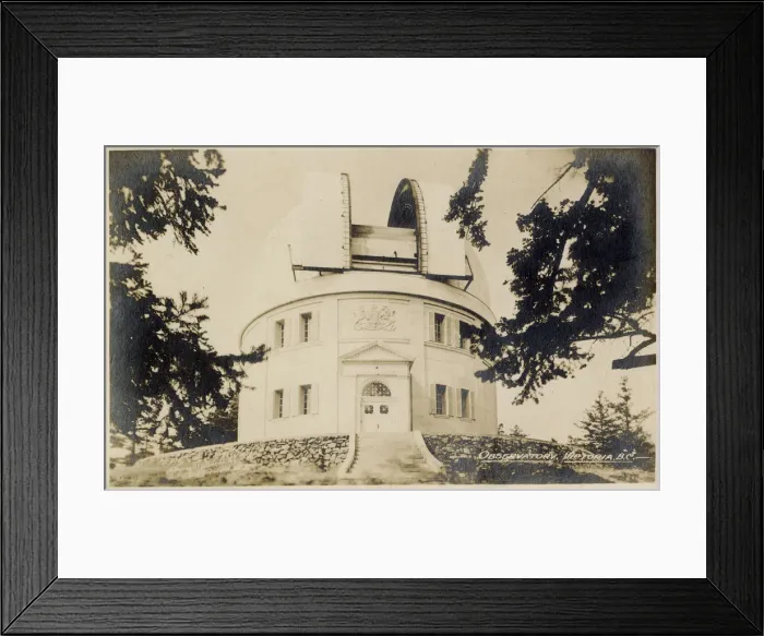 Framed Print : Victoria Observatory, Saanich, British Columbia, Canada