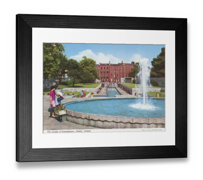 Framed Print : The Garden of Remembrance, Dublin, Republic of Ireland Framed Print : The Garden of Remembrance, Dublin, Republic of Ireland