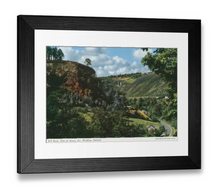 Framed Print : Bell Rock, Vale of Avoca, County Wicklow Framed Print : Bell Rock, Vale of Avoca, County Wicklow