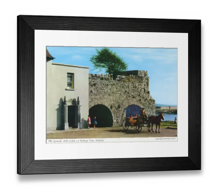 Framed Print : The Spanish Arch (17th century), Galway City