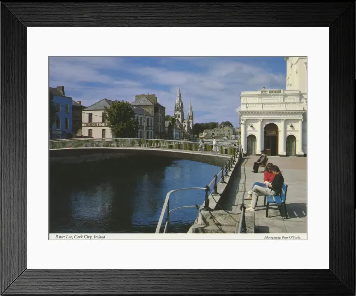 Framed Print : St Finbarrs Cathedral and River Lee, Cork City, Ireland Framed Print : St Finbarrs Cathedral and River Lee, Cork City, Ireland
