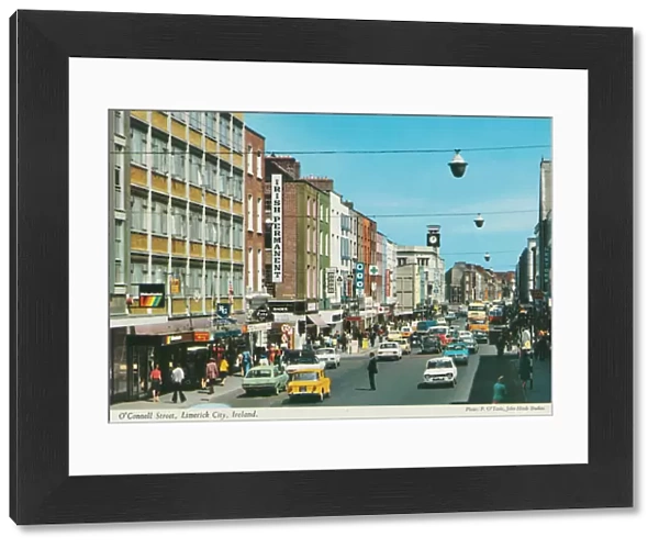 O Connell Street, Limerick City, Republic of Ireland