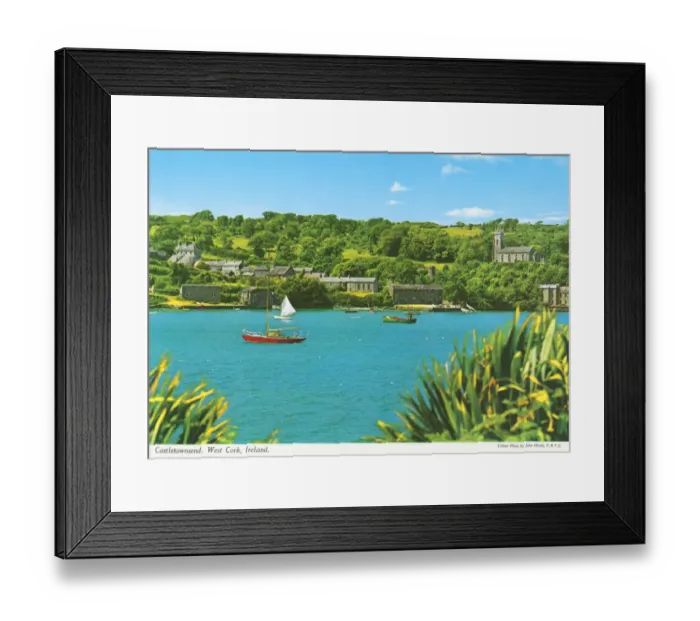 Framed Print : Castletownsend, West Cork, Republic of Ireland Framed Print : Castletownsend, West Cork, Republic of Ireland