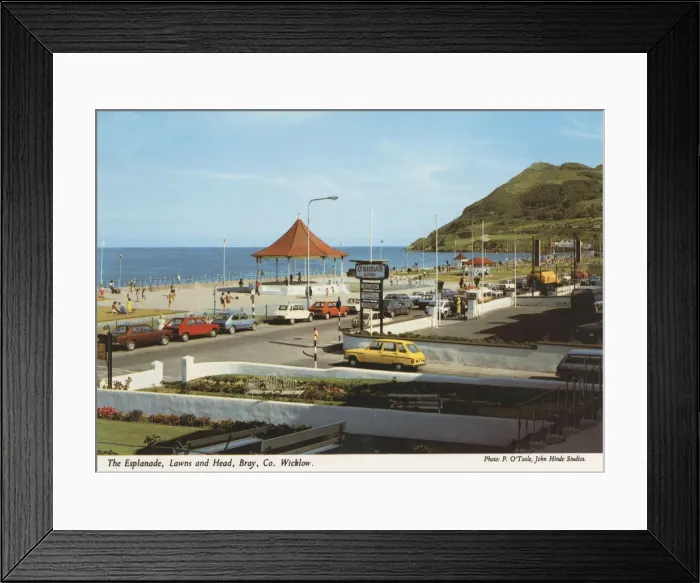 Framed Print : The Esplanade, Lawns and Head, Bray, County Wicklow Framed Print : The Esplanade, Lawns and Head, Bray, County Wicklow
