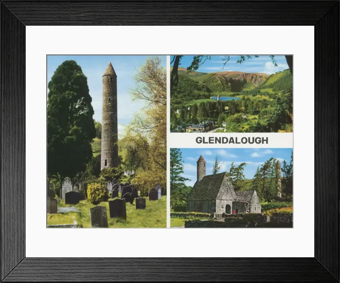 Framed Print : Glendalough, Republic of Ireland Framed Print : Glendalough, Republic of Ireland
