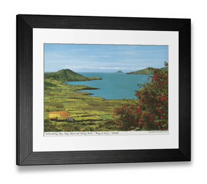 Framed Print : Ballinskelligs Bay, Hogs Head, Skellig Rock Ring of Kerry Framed Print : Ballinskelligs Bay, Hogs Head, Skellig Rock Ring of Kerry