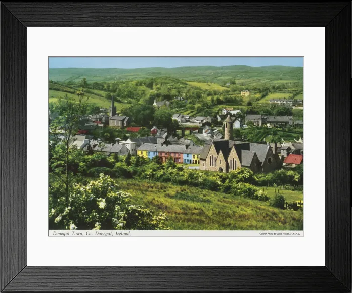 Framed Print : Donegal Town, County Donegal, Republic of Ireland Framed Print : Donegal Town, County Donegal, Republic of Ireland