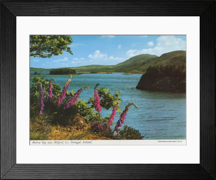 Framed Print : Mulroy Bay near Milford, County Donegal Framed Print : Mulroy Bay near Milford, County Donegal