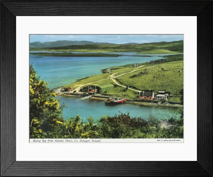 Framed Print : Mulroy Bay from Atlantic Drive, County Donegal Framed Print : Mulroy Bay from Atlantic Drive, County Donegal