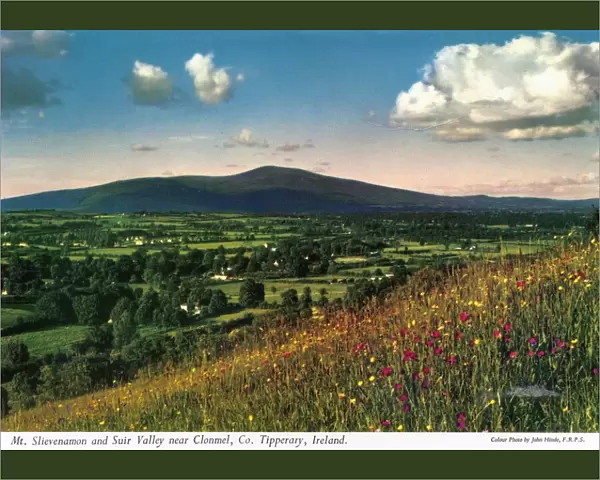 Mt. Slievenamon and Suir Valley near, Clonmel, Co Tipperary